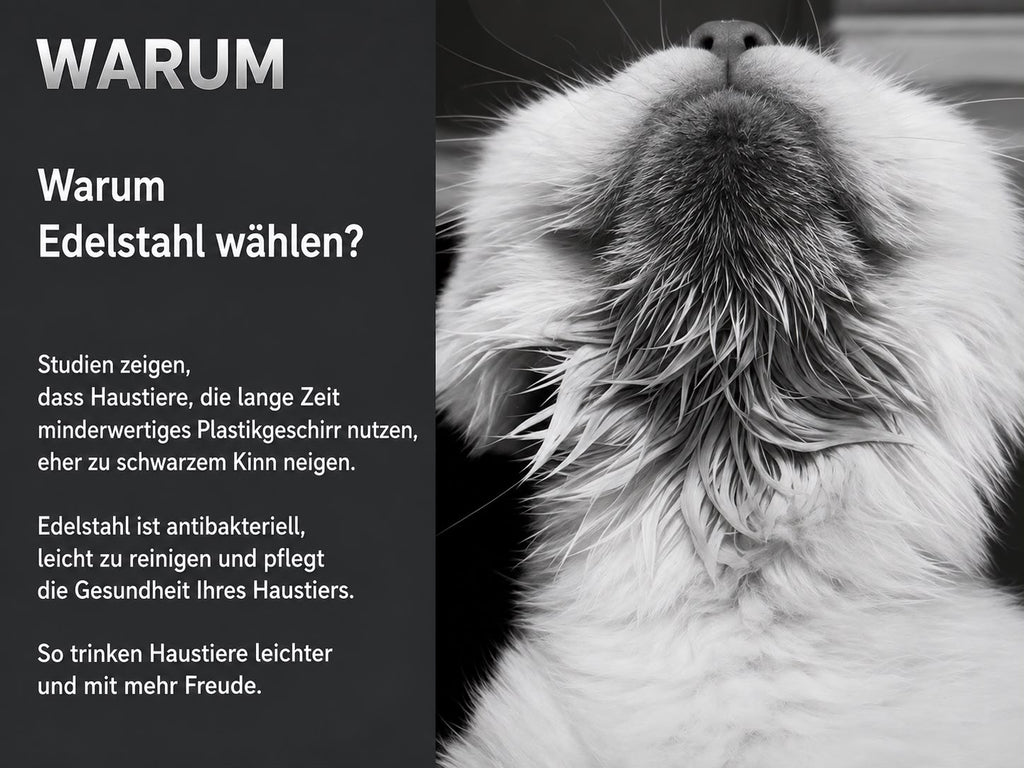PawFlow Smart Fontain Pro – Edelstahl Haustier-Wasserspender