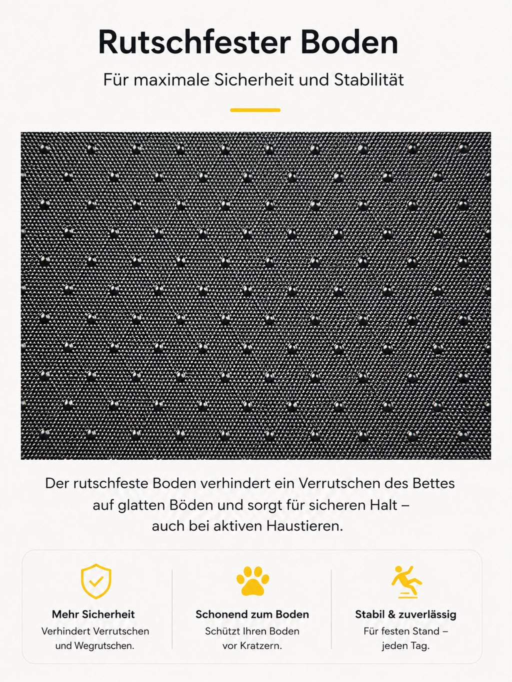 PawFlow Kuschelbett – Waschbares Wohlfühlbett für Hunde & Katzen