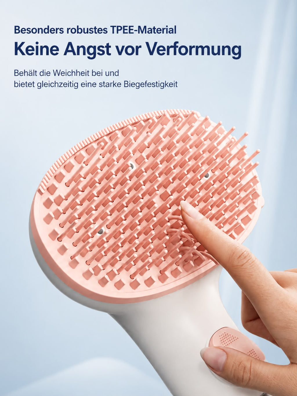 PawFlow 3-in-1 Dampfbürste für Hunde & Katzen – Reinigen, Massieren & Entfilzen