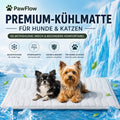 PawFlow Premium-Kühlmatte für Hunde & Katzen – Selbstkühlend & besonders komfortabel