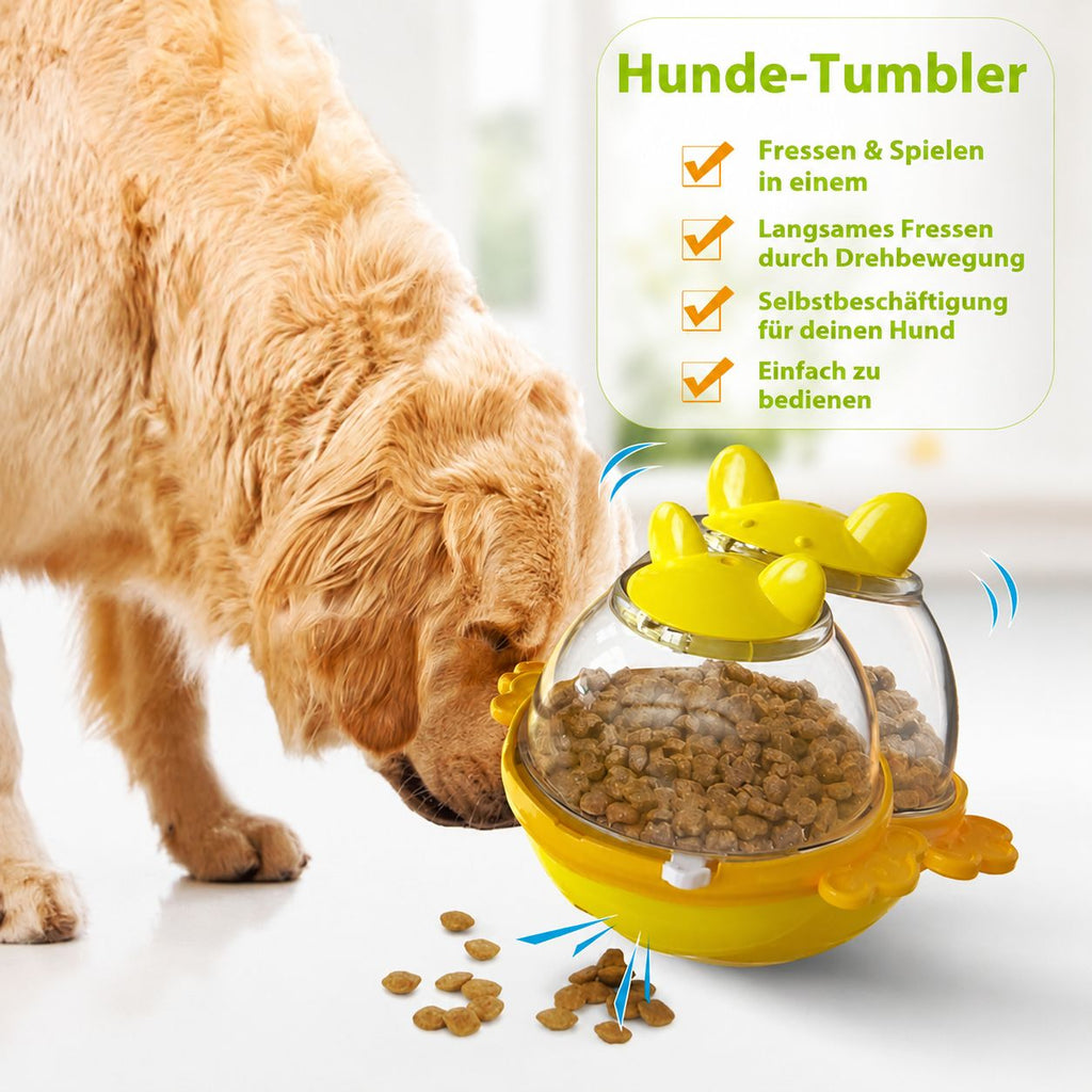 PawFlow Futter-Tumbler für Hunde – Spiel, Spass & Belohnung