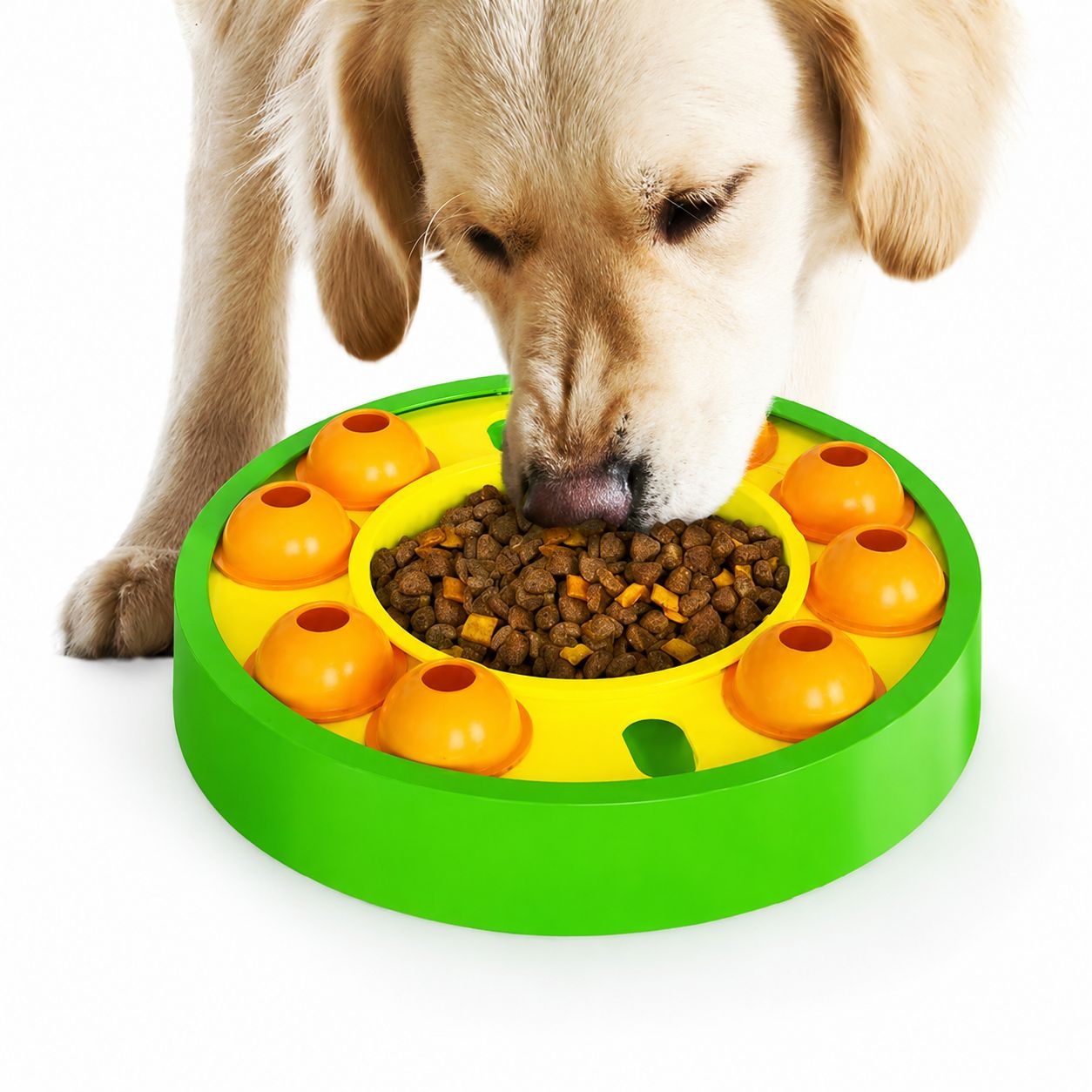 PawFlow™ Denkspiel-Futternapf für Hunde – Langsamer fressen, clever spielen