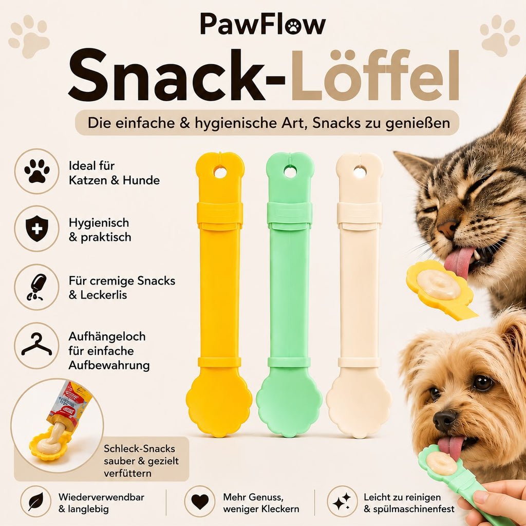 PawFlow Snack-Löffel