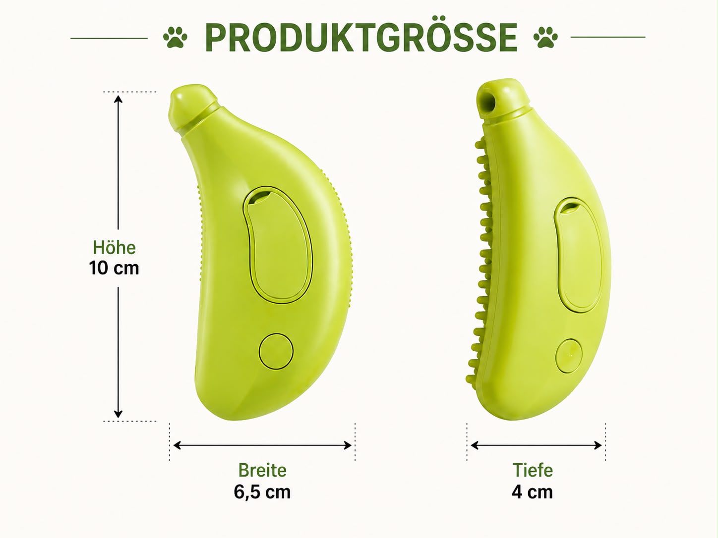 PawFlow 3-in-1 Fellpflegebürste für Katzen – Sprühen, Massieren & Entfilzen