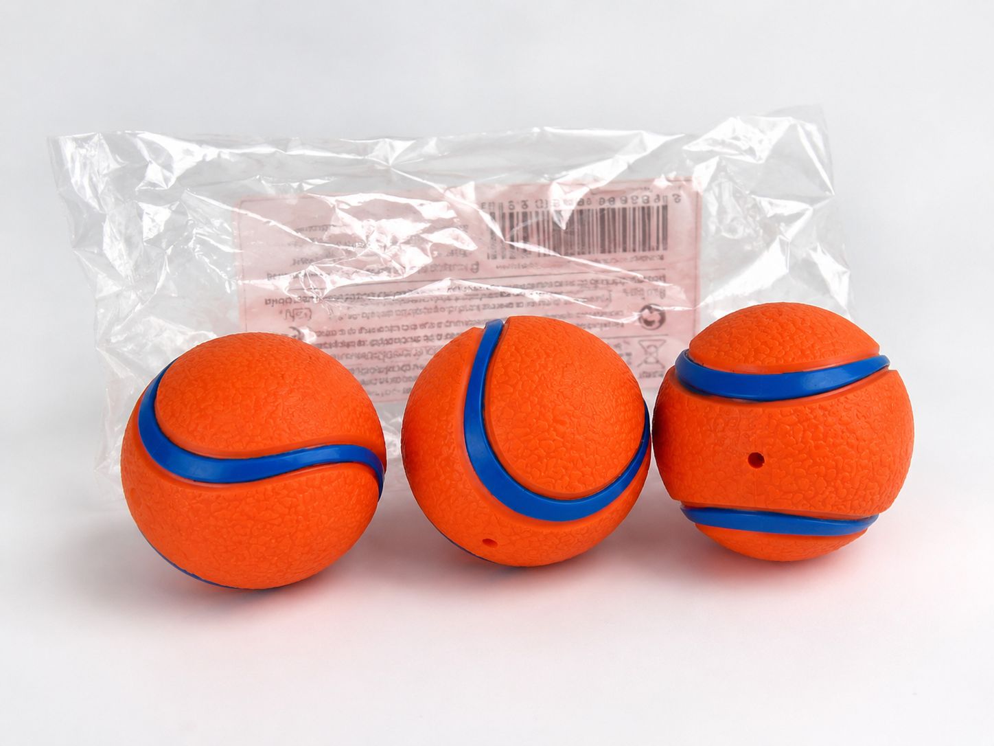 PawFlow™ 3er-Set Spiel- & Apportierbälle für Hunde – Robust, schwimmfähig & langlebig