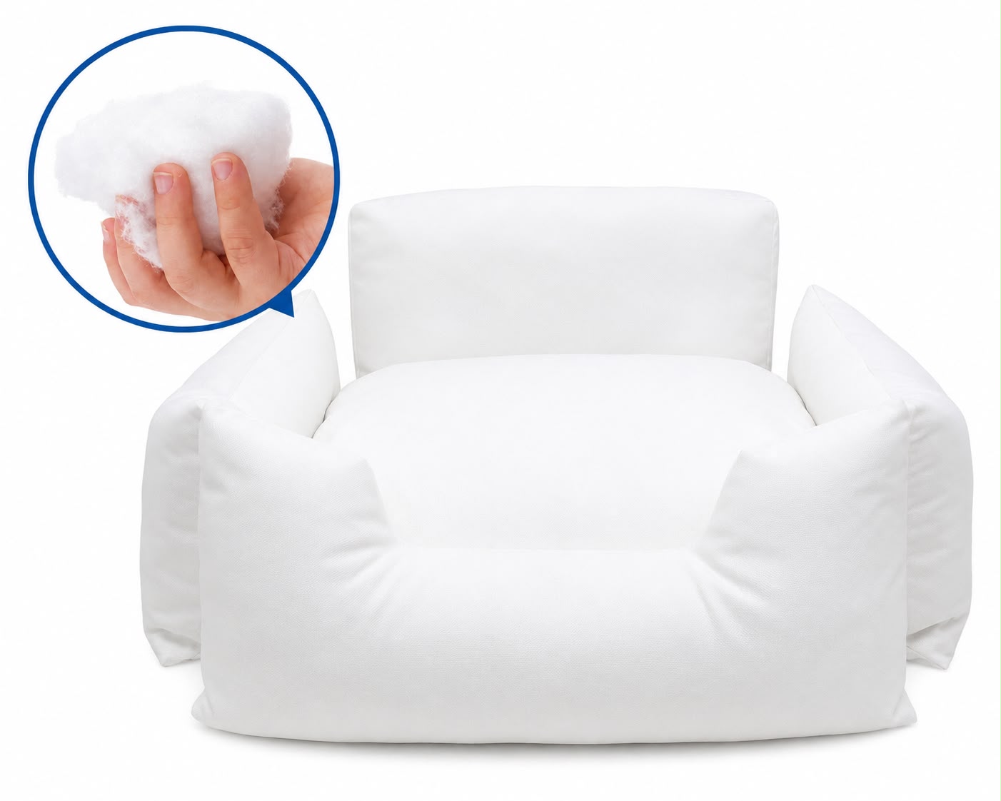 PawFlow Komfort Haustier-Autositz Premium