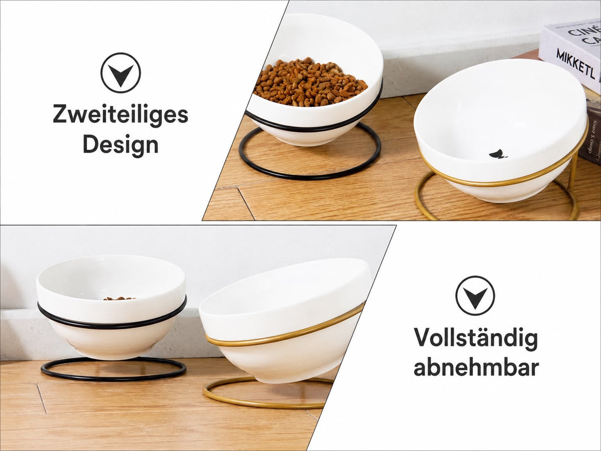 PawFlow Schräg-Napfstation