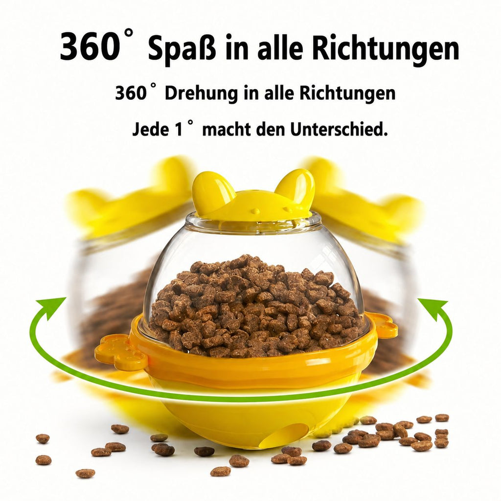 PawFlow Futter-Tumbler für Hunde – Spiel, Spass & Belohnung