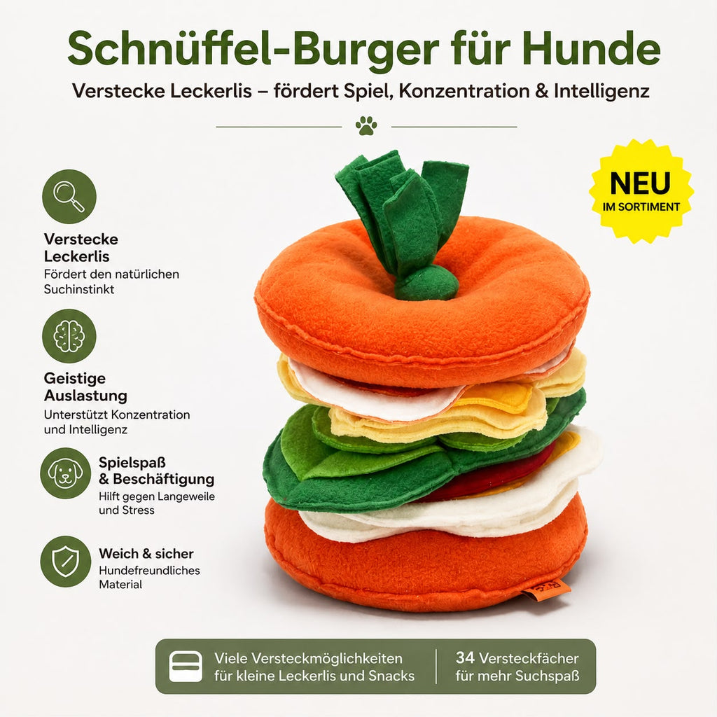 PawFlow™ Schnüffel-Burger für Hunde