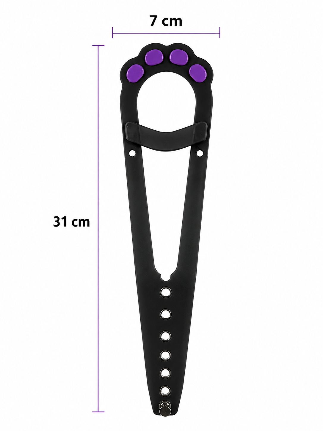 PawFlow Türhalter – Verstellbare Türsicherung mit Pfotendesign