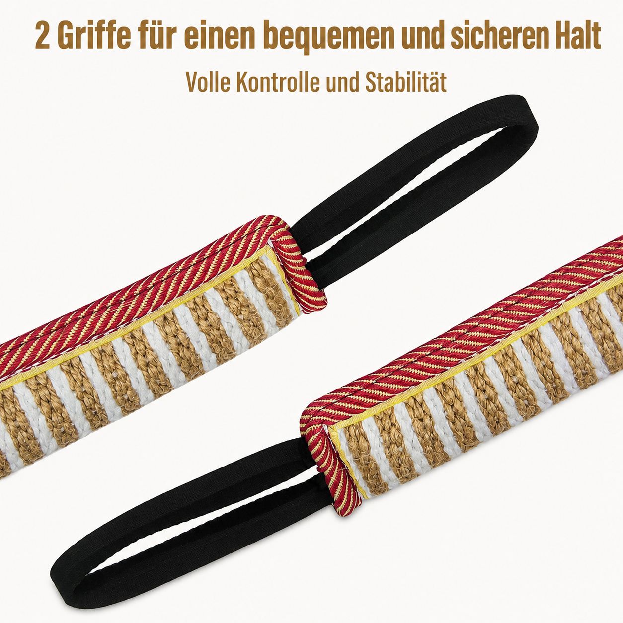 PawFlow™ Jute-Zerrspielzeug für Hunde – Robust & Trainingsstark
