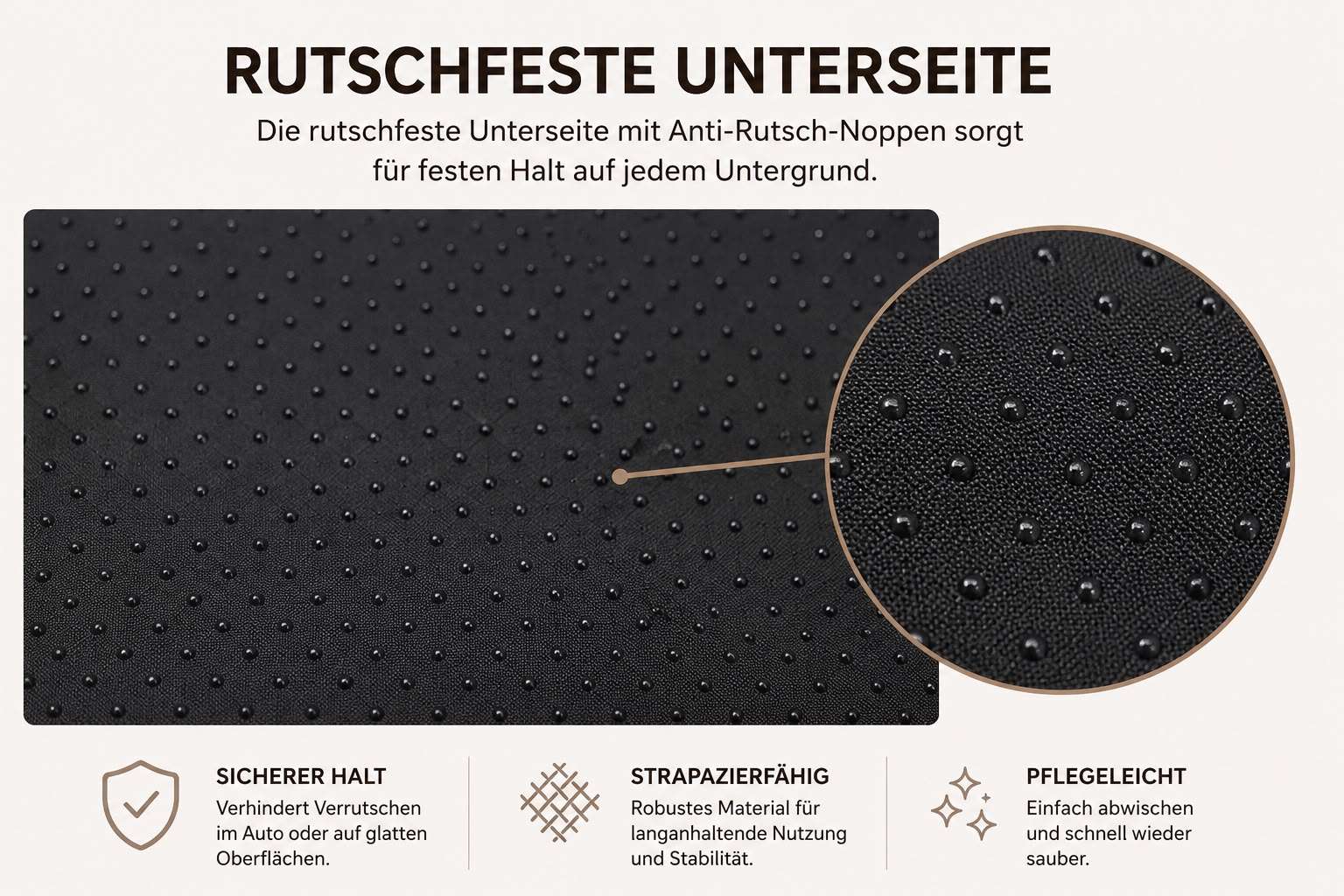 PawFlow 2-in-1 Autositz & Reisebett für Hunde und Katzen