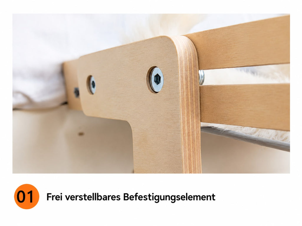 Premium Fenster-Hängematte für Katzen