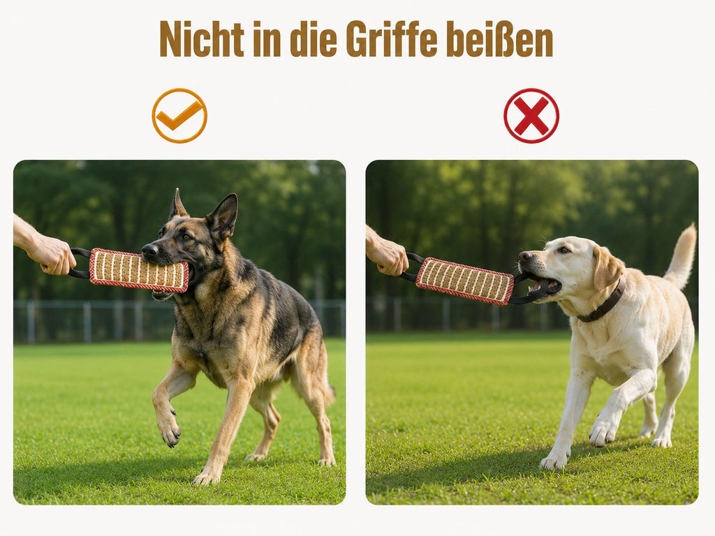 PawFlow™ Jute-Zerrspielzeug für Hunde – Robust & Trainingsstark