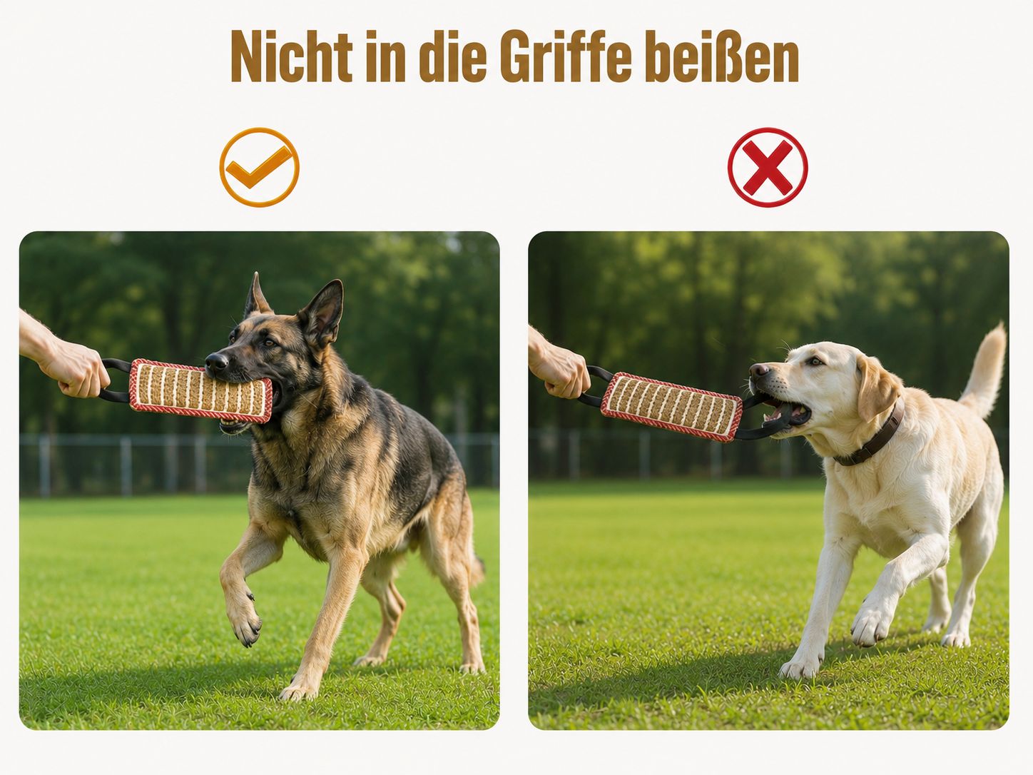 PawFlow™ Jute-Zerrspielzeug für Hunde – Robust & Trainingsstark