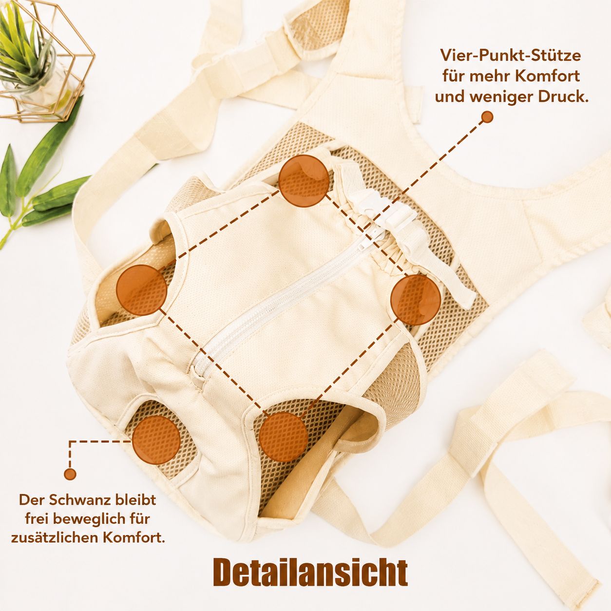PawFlow Brusttrage-Rucksack für Hunde – Atmungsaktiv, Sicher & Bequem