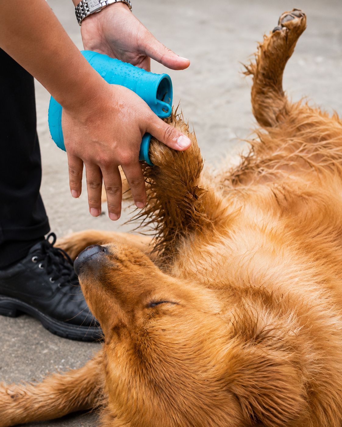 PawFlow™ Pfotenreiniger für Hunde – Saubere Pfoten in Sekunden