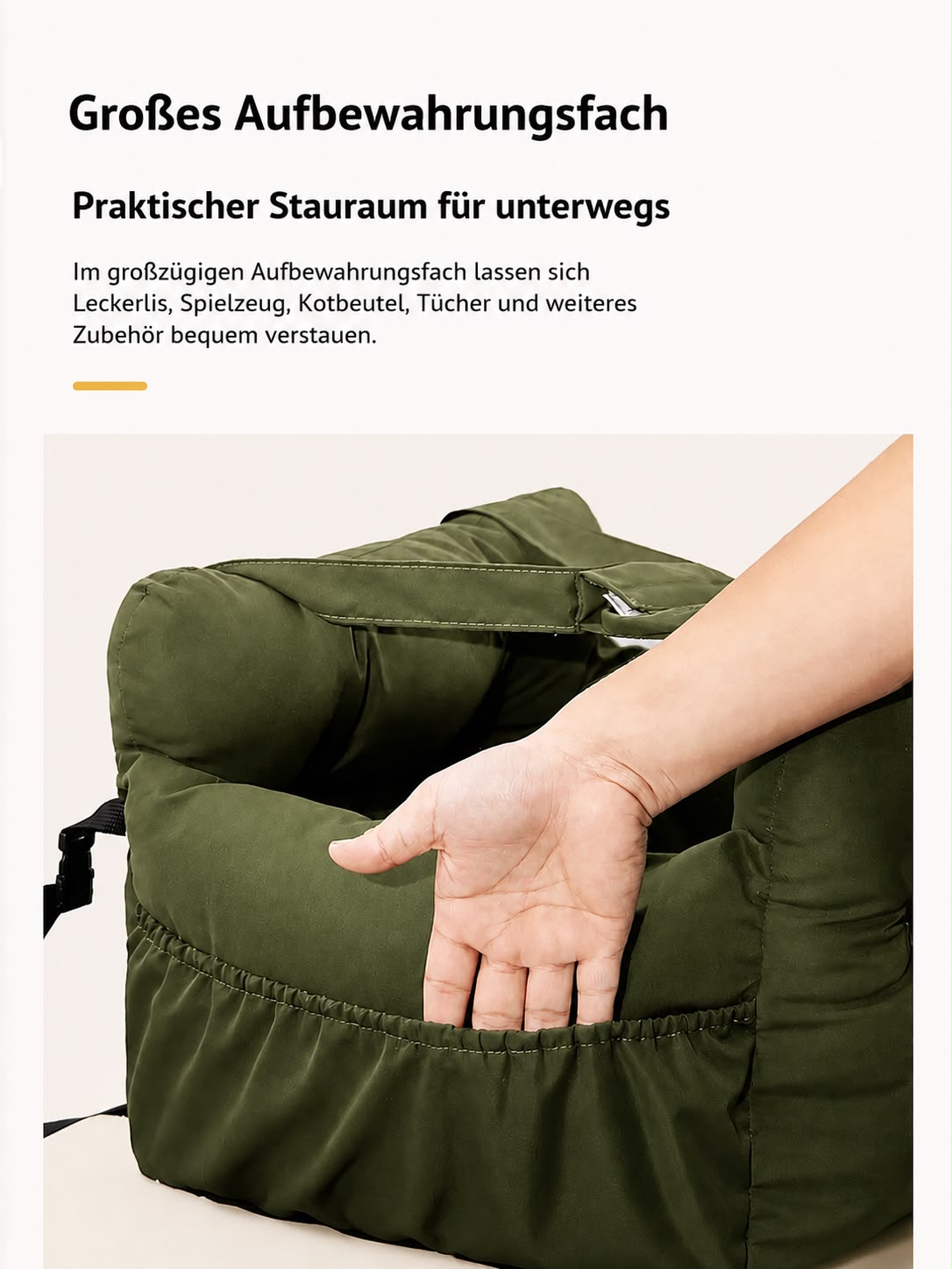 PawFlow Premium Auto-Hundesitz Comfort