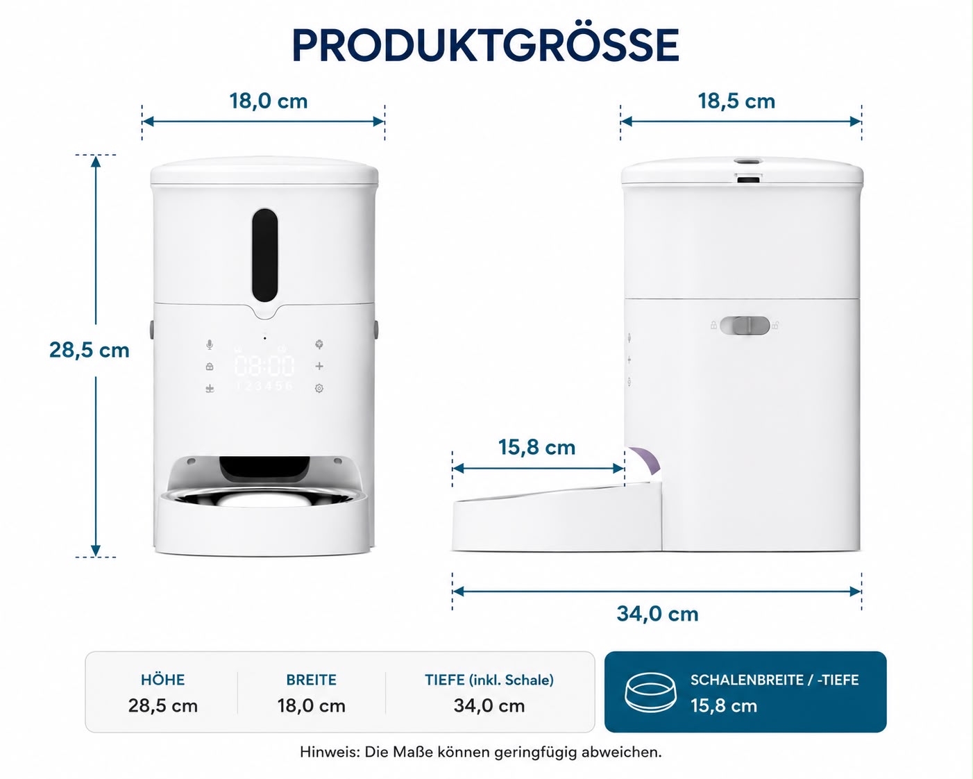 PawFlow SmartFeeder – Automatischer Futterautomat 3 L