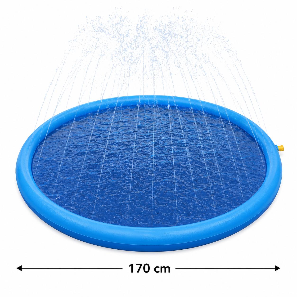 PawFlow Wasserspielmatte für Hunde – Spritzspaß & Abkühlung im Sommer