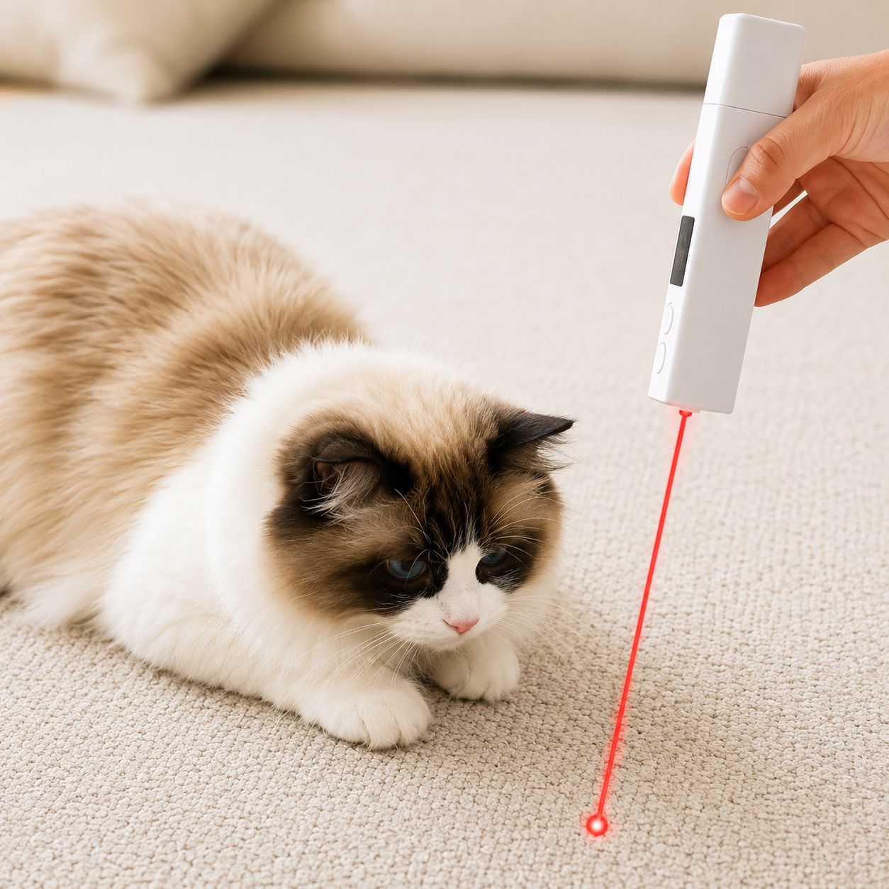 PawFlow Krallenschleifer Pro für Hunde & Katzen – Leise, USB-C & LED-Licht