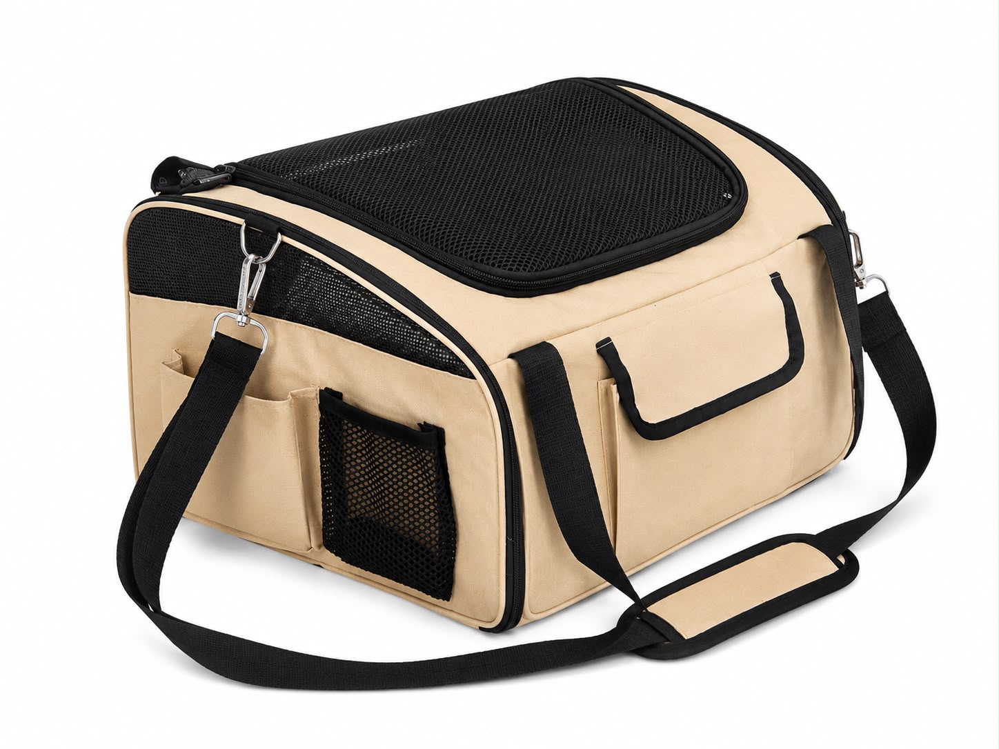 PawFlow Premium Auto-Transporttasche für Hunde & Katzen