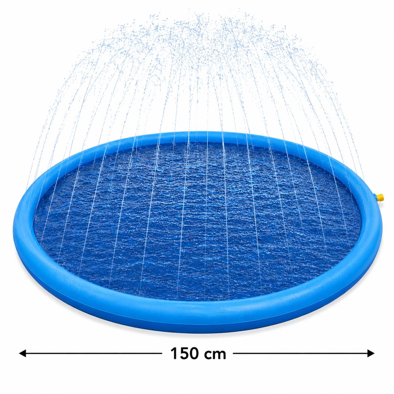 PawFlow Wasserspielmatte für Hunde – Spritzspaß & Abkühlung im Sommer