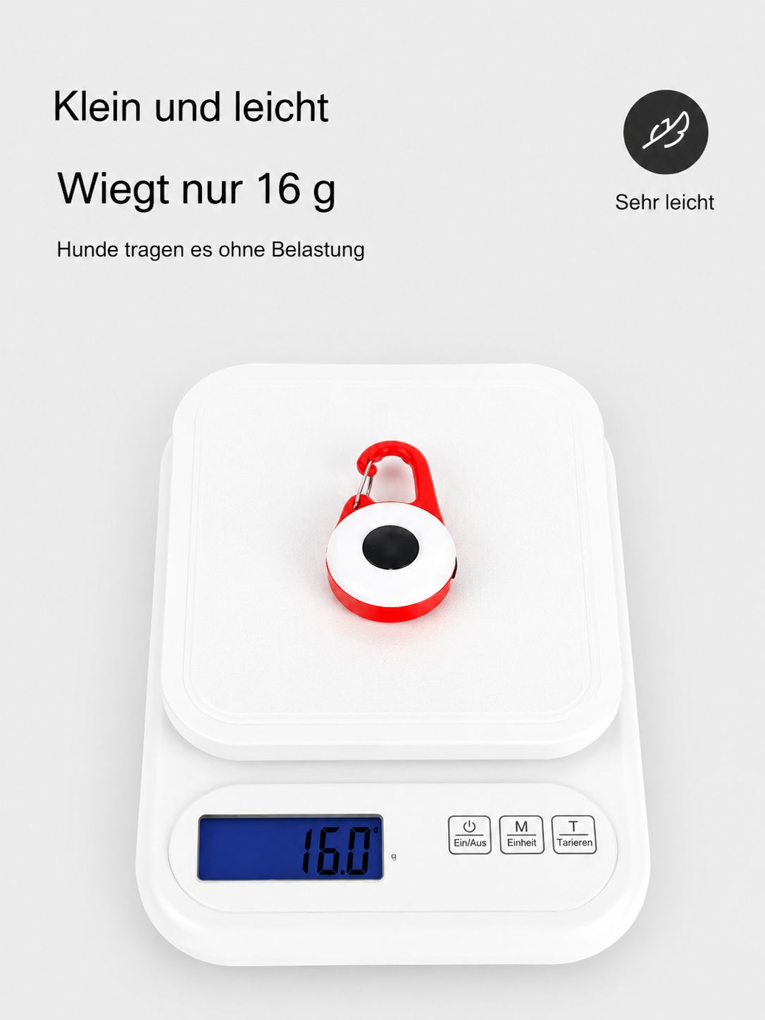 PawFlow™ LED-Sicherheitsanhänger für Hunde – Wiederaufladbar & Wasserdicht