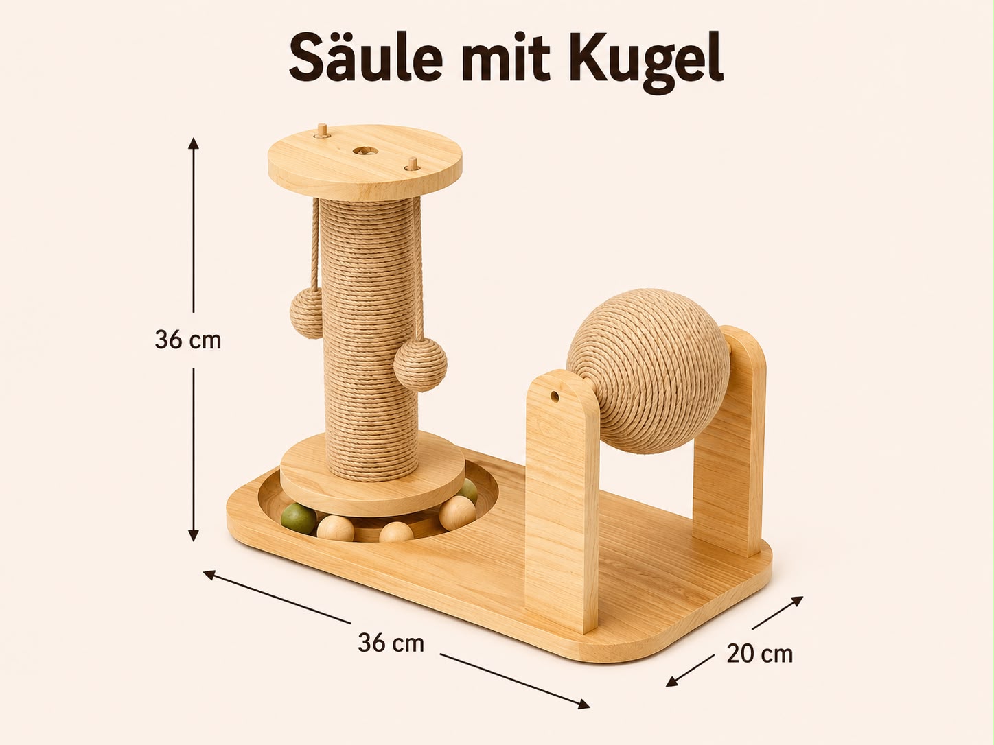 PawFlow Katzen-Spielstation