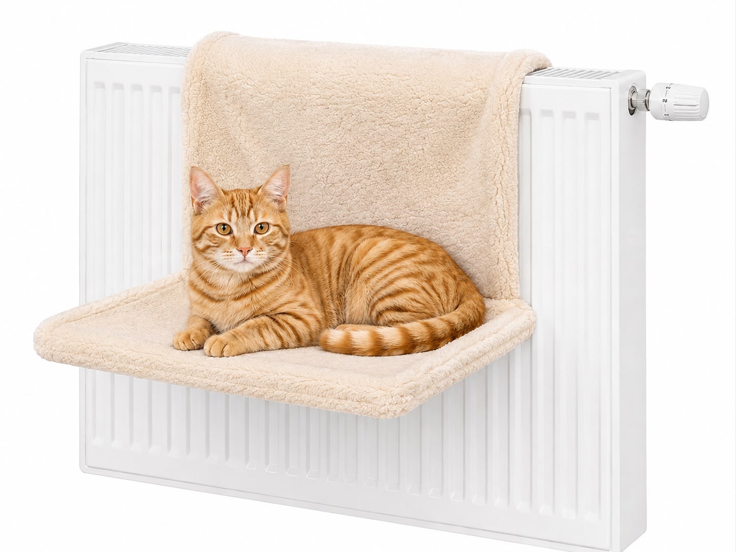 PawFlow Premium Heizkörper-Katzenbett