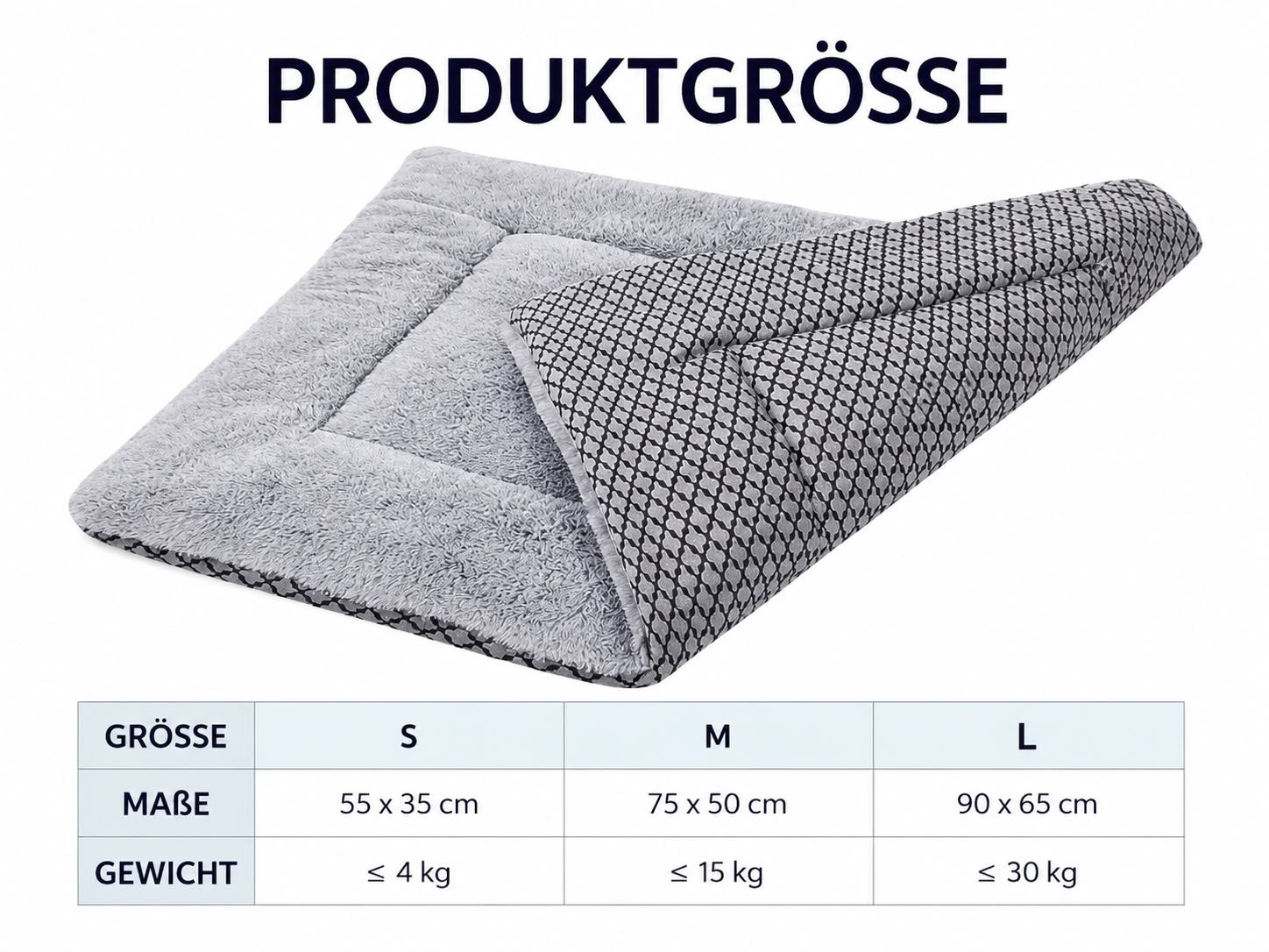 PawFlow Premium Kuschelbett für Hunde & Katzen – Waschbar & extra weich