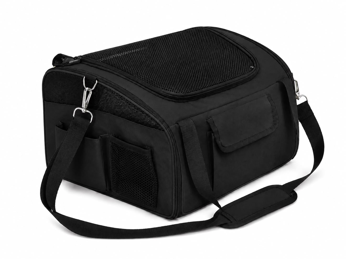 PawFlow Premium Auto-Transporttasche für Hunde & Katzen