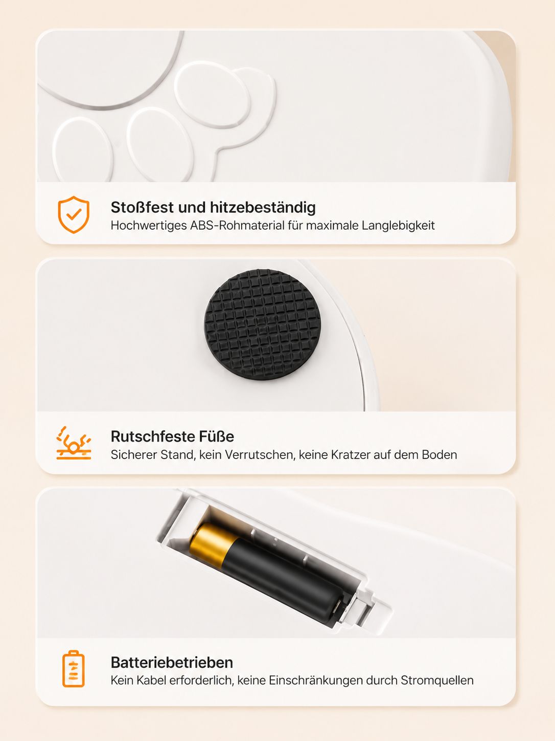 PawFlow Automatischer Futterspender für Hunde & Katzen – Einzel- oder Doppelnapf