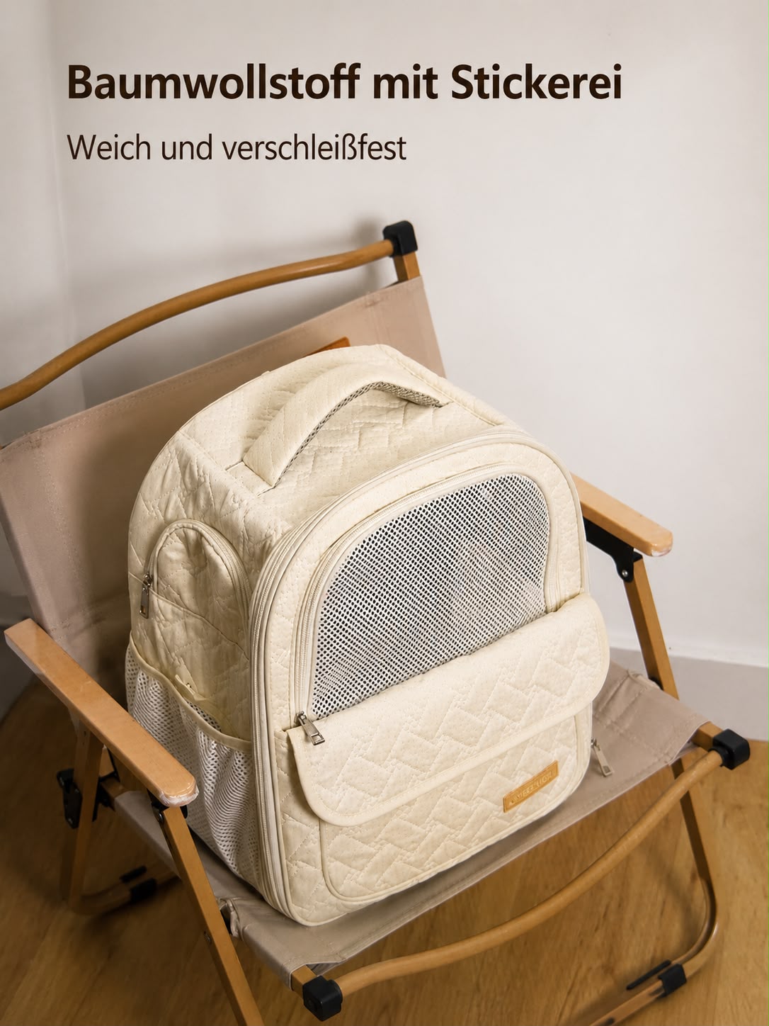 PawFlow Komfort-Rucksack – Atmungsaktiv & Komfortabel