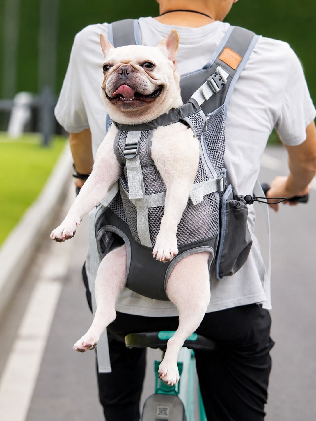 PawFlow™ Atmungsaktiver Komfort-Rucksack für Hunde