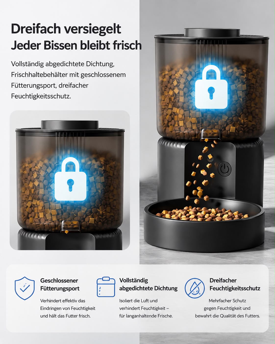PawFlow SmartFeeder 3L