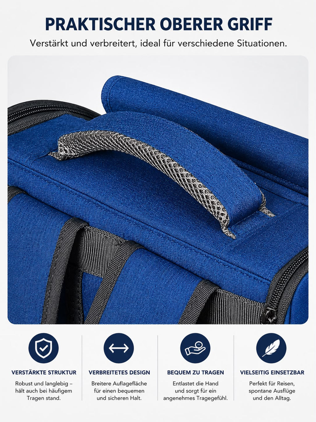 PawFlow Premium Haustier-Rucksack für Hunde & Katzen
