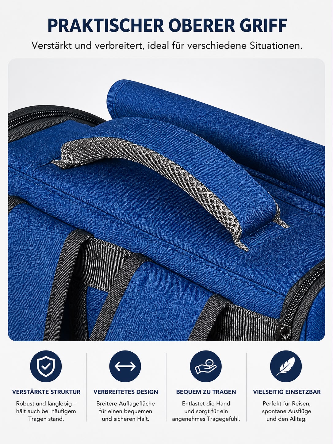 PawFlow Premium Haustier-Rucksack für Hunde & Katzen