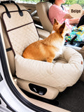 PawFlow 2-in-1 Autositz & Reisebett für Hunde und Katzen