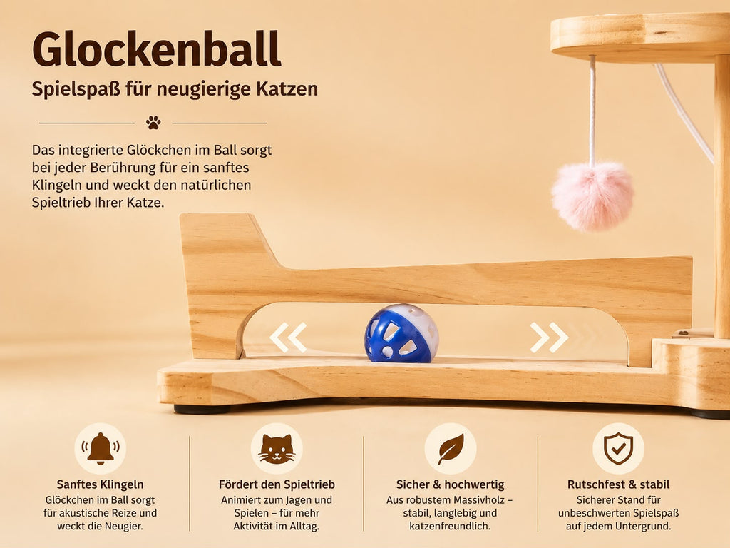 PawFlow Katzen-Spielstation