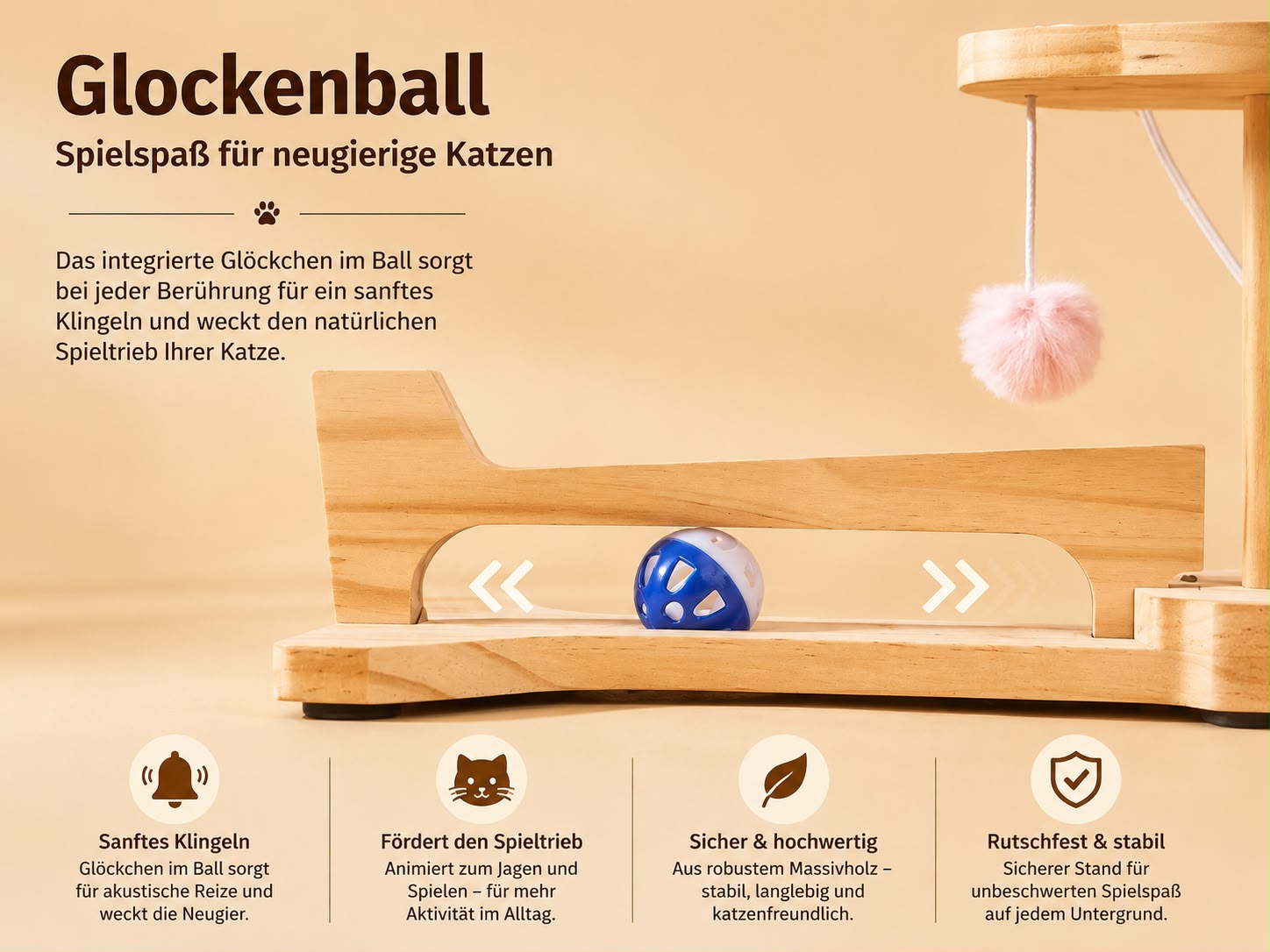 PawFlow Katzen-Spielstation