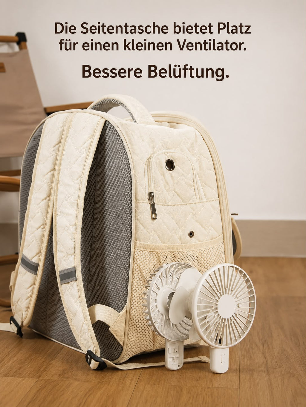 PawFlow Komfort-Rucksack – Atmungsaktiv & Komfortabel