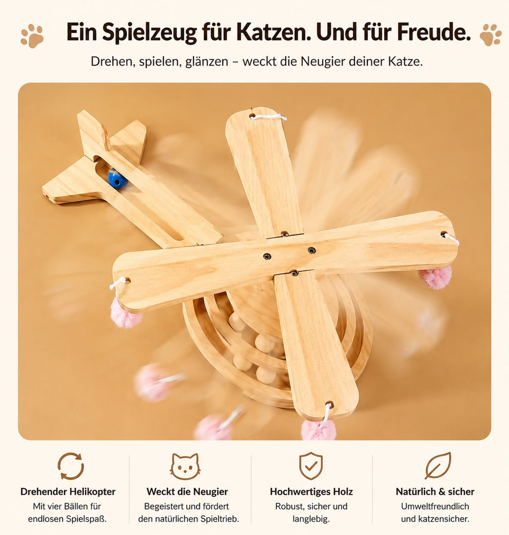PawFlow Katzen-Spielstation