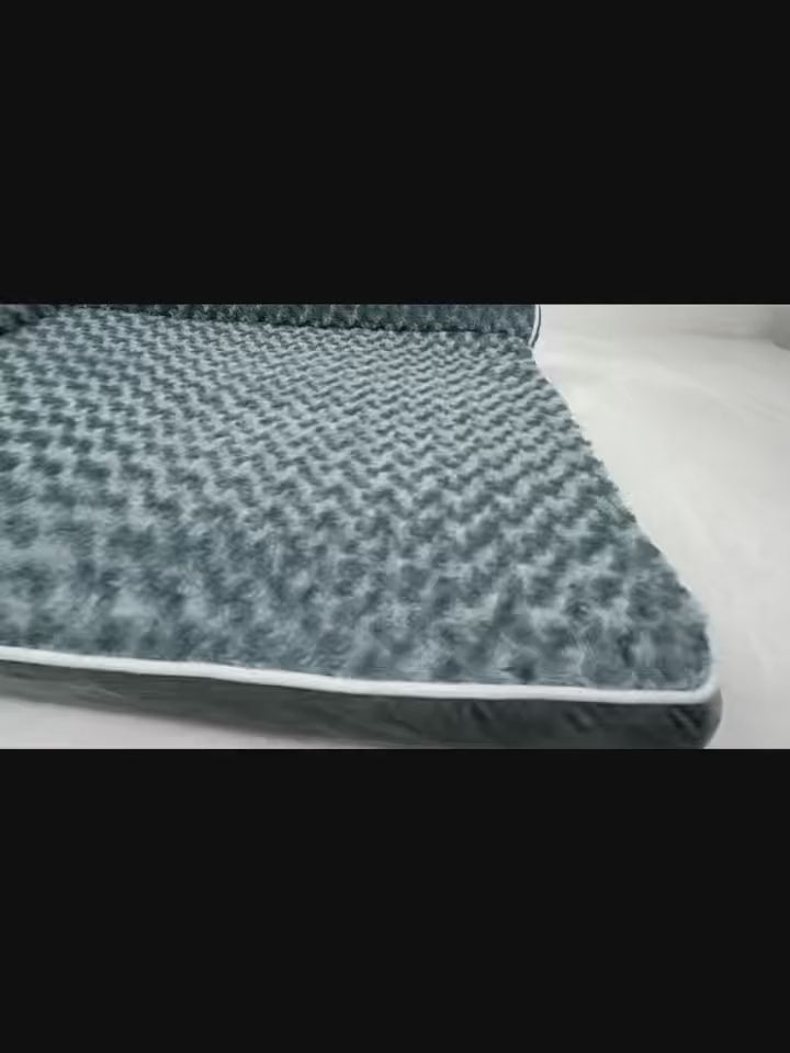 PawFlow Orthopädisches Hundesofa XXL - Extra grosser Liegekomfort & waschbarer Bezug