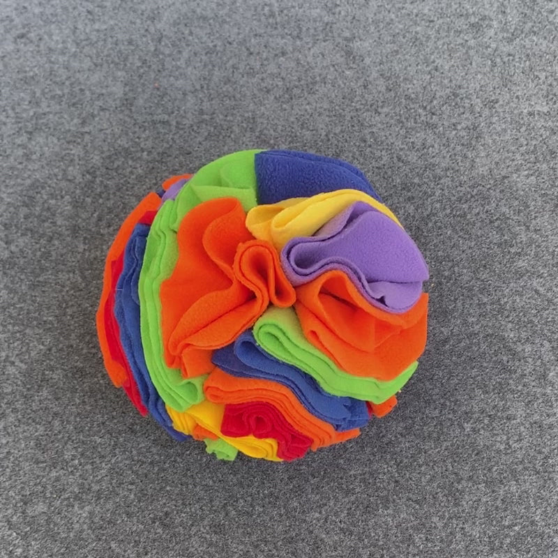 PawFlow Schnüffelball für Hunde – Interaktives Suchspiel für mentale Auslastung